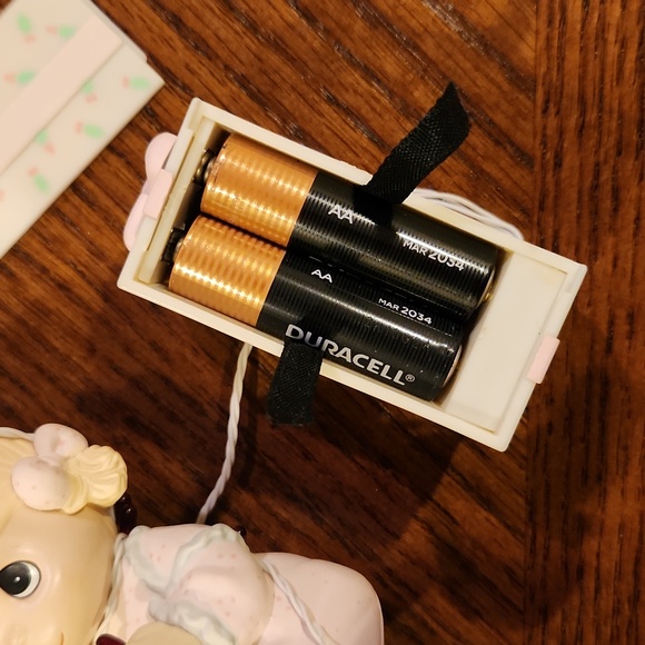 GIRL-Enesco Precious Moments stocking holder - Picture 7 of 10